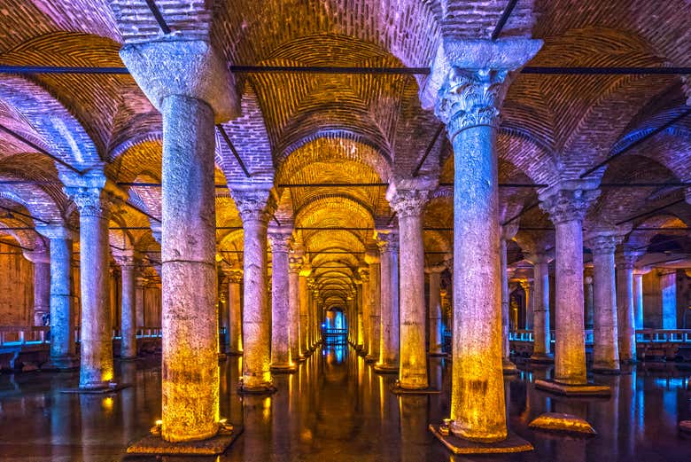 Basilica Cistern, a must-see in Istanbul