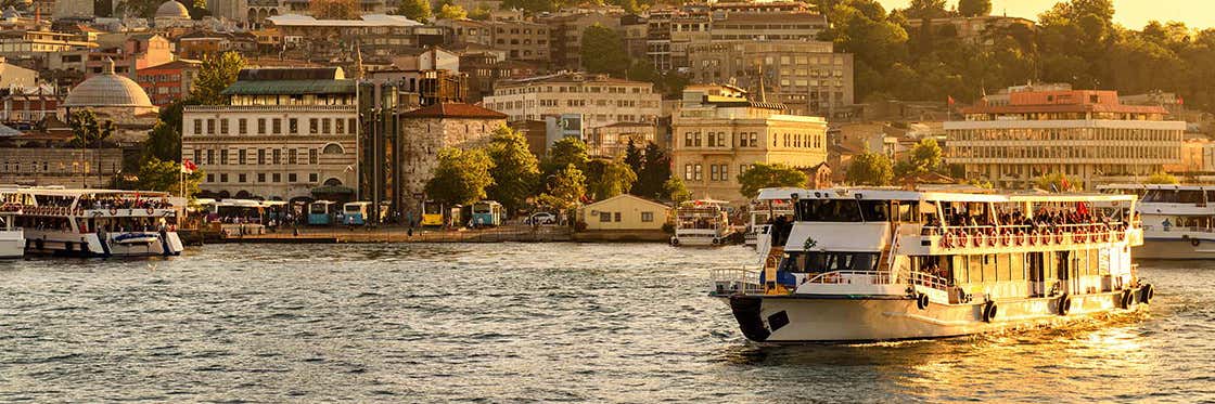 Boats in Istanbul